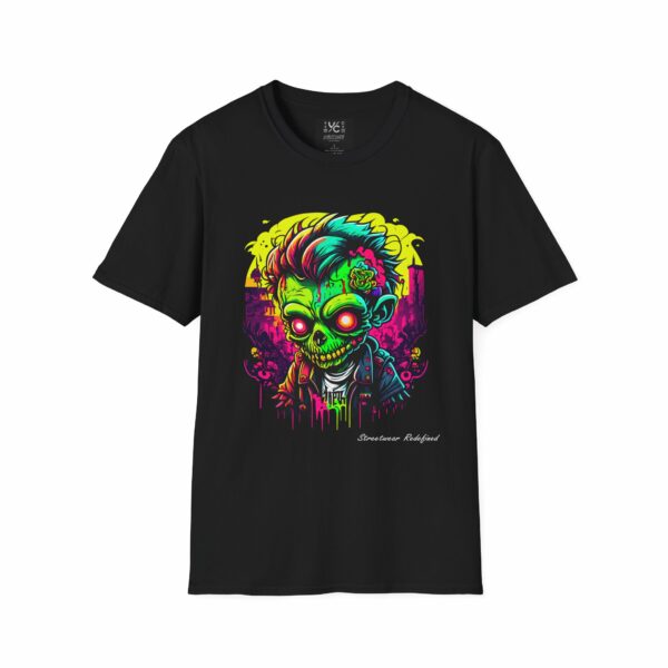 Green Zombie T-Shirt – Urban Undead Style VibeCurb – Streetwear Redefined 3