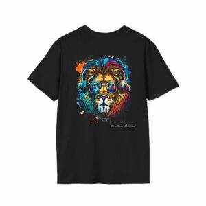 Lion Head Sunglasses and Headphones T-Shirt – Bold Beats & Style VibeCurb – Streetwear Redefined