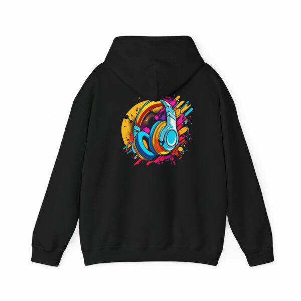 Happy Beats Unisex Hoodie VibeCurb – Streetwear Redefined 3