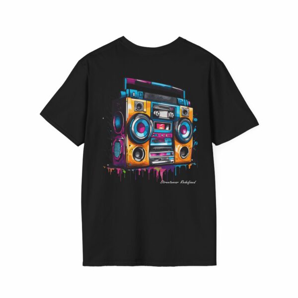 Retro Beats Unisex T-Shirt VibeCurb – Streetwear Redefined 3