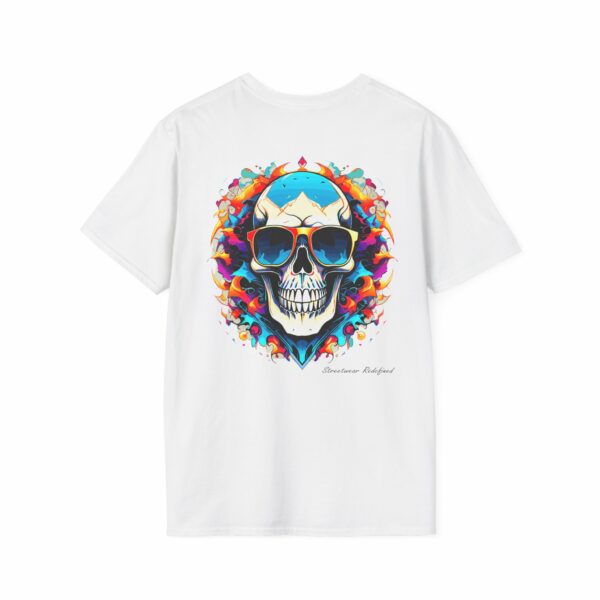 Vivid Vision Skull Unisex T-Shirt VibeCurb – Streetwear Redefined 7