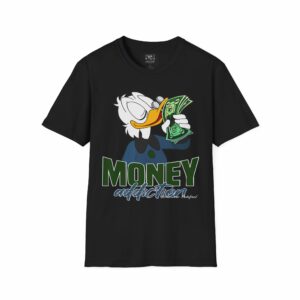 Money Addiction T-Shirt – Bold and Playful Statement VibeCurb – Streetwear Redefined