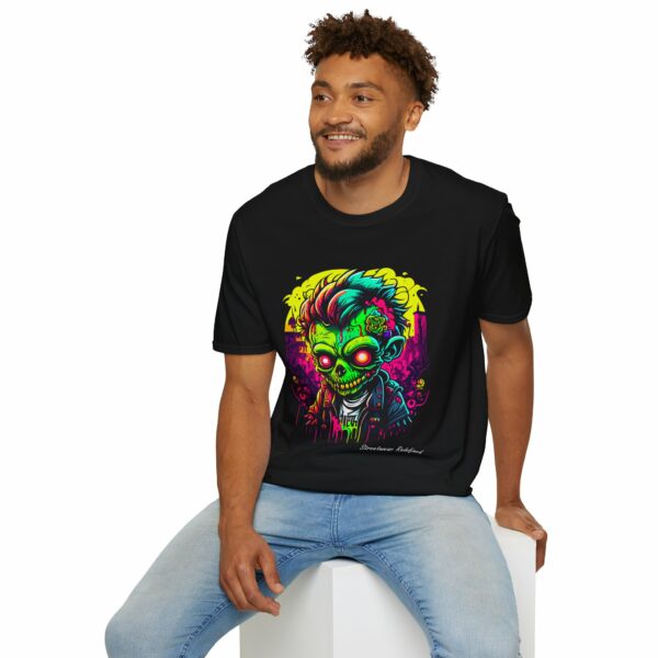 Green Zombie T-Shirt – Urban Undead Style VibeCurb – Streetwear Redefined 5