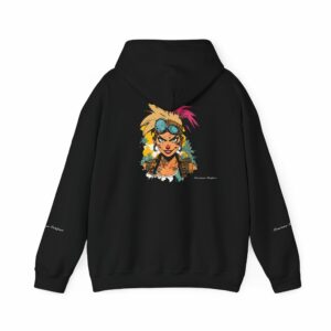 Space Urban Girl Hoodie – Galactic Streetwear with Style VibeCurb – Streetwear Redefined