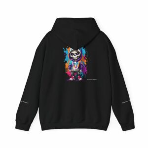 Urban Skeleton Guy Hoodie – Street Style with a Dark Edge VibeCurb – Streetwear Redefined