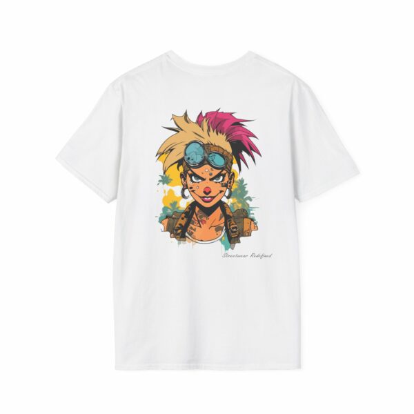 Space Urban Girl Unisex T-Shirt – Bold Galactic Streetwear VibeCurb – Streetwear Redefined 7