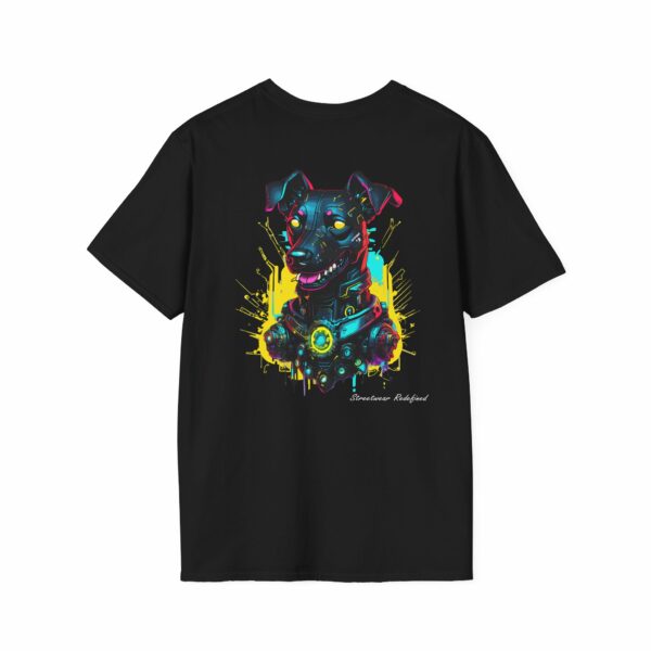 Robot Dog Unisex T-Shirt – Futuristic Streetwear VibeCurb – Streetwear Redefined 3