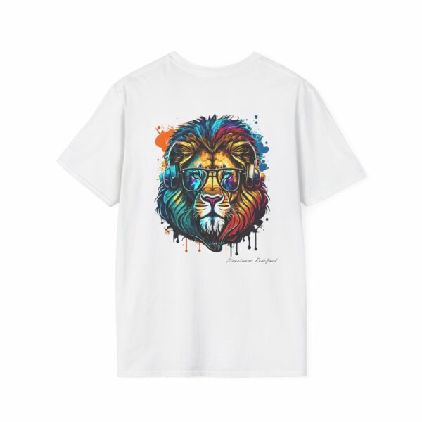 Lion Head Sunglasses and Headphones T-Shirt – Bold Beats & Style VibeCurb – Streetwear Redefined 7