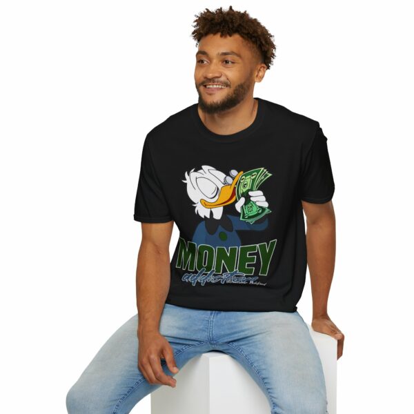 Money Addiction T-Shirt – Bold and Playful Statement VibeCurb – Streetwear Redefined 5