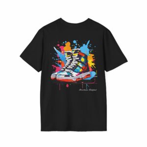 Funky Shoes Unisex T-Shirt – Step into Bold Streetwear VibeCurb – Streetwear Redefined