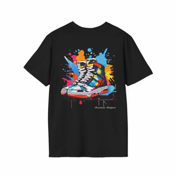 Funky Shoes Unisex T-Shirt – Step into Bold Streetwear VibeCurb – Streetwear Redefined 3