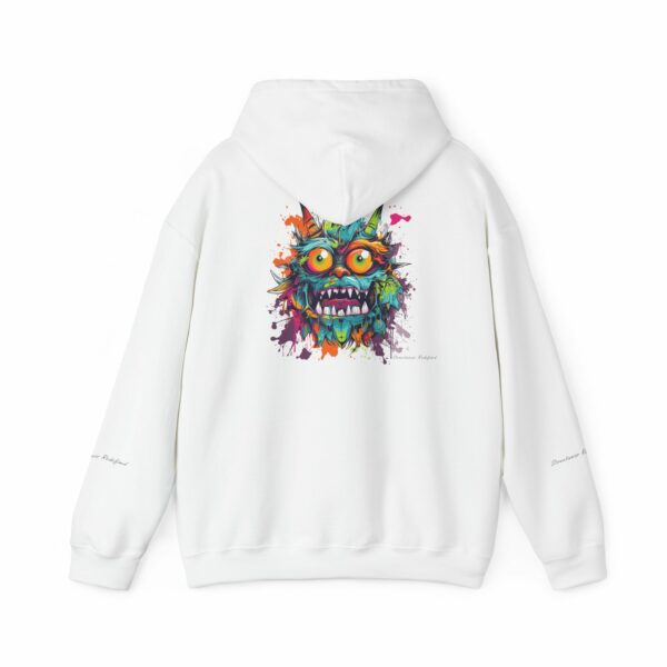 The Crazy Monster Face Hoodie – Bold Streetwear with an Edge VibeCurb – Streetwear Redefined 8