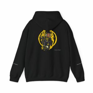 The Yellow Urban Hero Hoodie – Street-Savvy Super Style VibeCurb – Streetwear Redefined