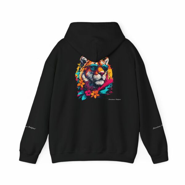 The Urban Tiger with Sunglasses Hoodie – Fierce Streetwear with Cool Vibes VibeCurb – Streetwear Redefined 3