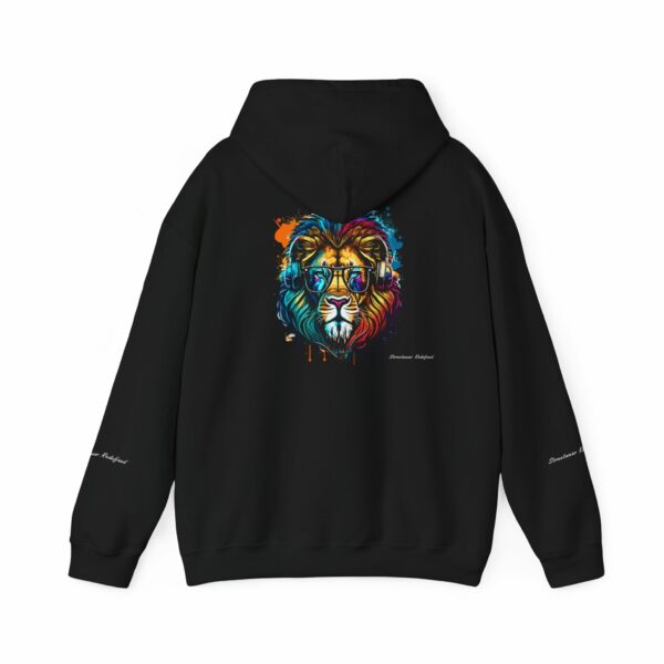 The Music-Loving Lion Hoodie – Fierce Streetwear with Chill Vibes VibeCurb – Streetwear Redefined 3