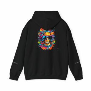 Colorful Skull Sunglasses Hoodie – Vibrant Streetwear with Edge VibeCurb – Streetwear Redefined