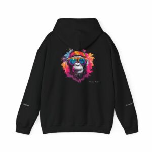 Monkey from the Hood Hoodie – Urban Streetwear with a Playful Twist VibeCurb – Streetwear Redefined