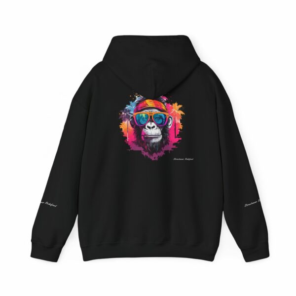 Monkey from the Hood Hoodie – Urban Streetwear with a Playful Twist VibeCurb – Streetwear Redefined 3